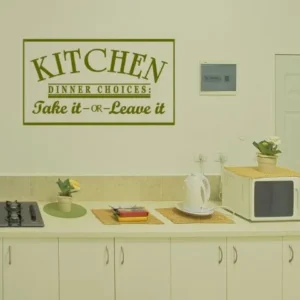מדבקת קיר Kitchen