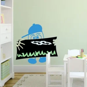 מדבקת לוח גיר יצור חמוד
