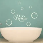 מדבקה לאמבטיה relax | StickDecor