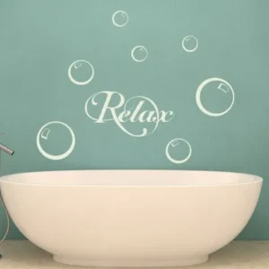 מדבקה לאמבטיה relax