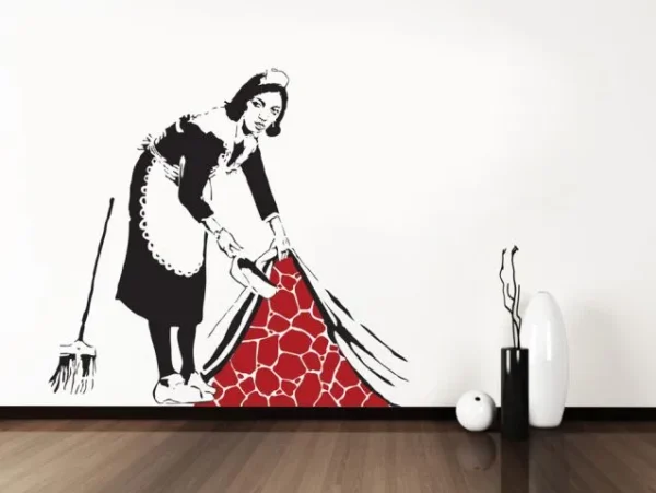 מדבקת קיר אומנות רחוב BANKSY