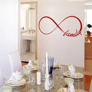 מדבקת קיר infinity family