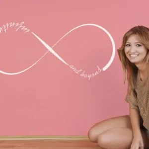 wall sticker-infinity and beyond