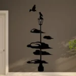 עמוד תאורה בערפל | StickDecor