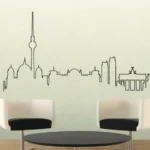 ברלין בקו מתאר | StickDecor