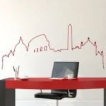 רומא בקו מתאר | StickDecor