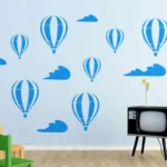כדורים פורחים בשמיים | StickDecor