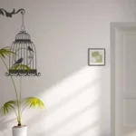 ציפור בכלוב | StickDecor
