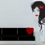 אשת הפרפר | StickDecor