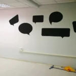 מדבקות בועות לוח גיר לחדרי ישיבות ולמשרדים | StickDecor