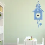 מדבקת שעון קיר קן הקוקיה | StickDecor
