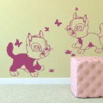 חתול וחתולה | StickDecor