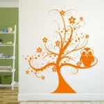 ינשוף על עץ | StickDecor
