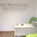 ...great minds discuss | StickDecor