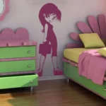 ילדה מצוירת | StickDecor
