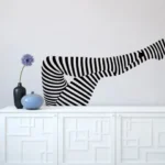 מדבקת גרבי פסים | StickDecor