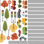 סט מדבקות כביש מהיר | StickDecor