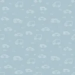טפט לילדים מכוניות בכחול | StickDecor