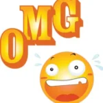 מדבקת קיר OMG | StickDecor