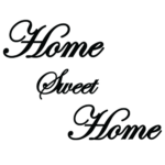 מדבקת home sweet home | StickDecor