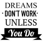 מדבקת DREAMS | StickDecor