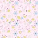 עלים פרחים וציפורים | StickDecor