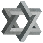 מגן דוד בלתי אפשרי | StickDecor