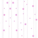 גשם של פרחים ורודים | StickDecor