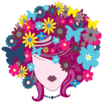 מדבקה | אישה אביבית | StickDecor