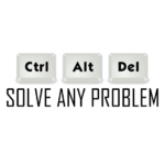 מדבקה | Ctrl Alt Delete | StickDecor