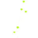 קבוצת כוכבים מזל טלה | StickDecor