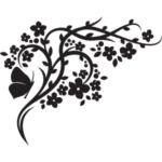 מסגרת פרחים | StickDecor