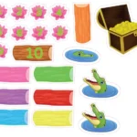 מסלול רצפה אגם 2 שלבים | StickDecor