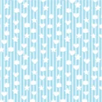 כוכבים עננים ולבבות - תכלת | StickDecor