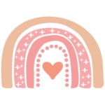 קשת בענן מעוצבת וחמודה | StickDecor
