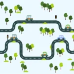 כביש מכוניות | StickDecor