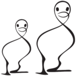 ברווזים משורטטים | StickDecor