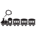 רכבת צעצוע | StickDecor