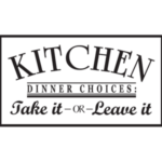 מדבקת קיר Kitchen | StickDecor