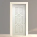 מדבקה לדלת | קלאסית עם עיטורים | StickDecor