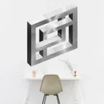 מבוך בלתי אפשרי תלת מימד | StickDecor