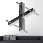 משקולת X בלתי אפשרי אשלייה אופטית | StickDecor