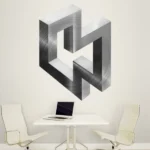 צורה בלתי אפשרי אשלייה אופטית | StickDecor