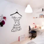 מדבקת קיר מתלה מעוצב | StickDecor
