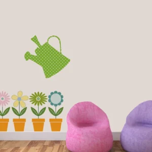 מדבקת עציצים לחדרי ילדים