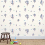 מדבקת טפט כדורים פורחים אלגנטיים | StickDecor
