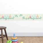 בורדר ינשופים צבעוניים לחדרי ילדים | StickDecor