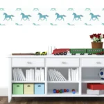 בורדר סוסים לחדרי ילדים | StickDecor