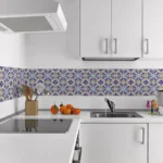 אריחים סגולים כחולים מהממים | StickDecor