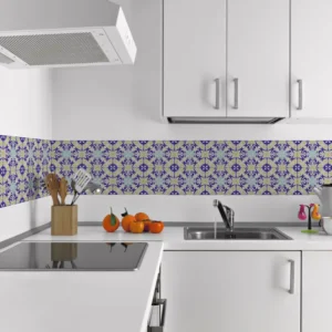 אריחים סגולים כחולים מהממים